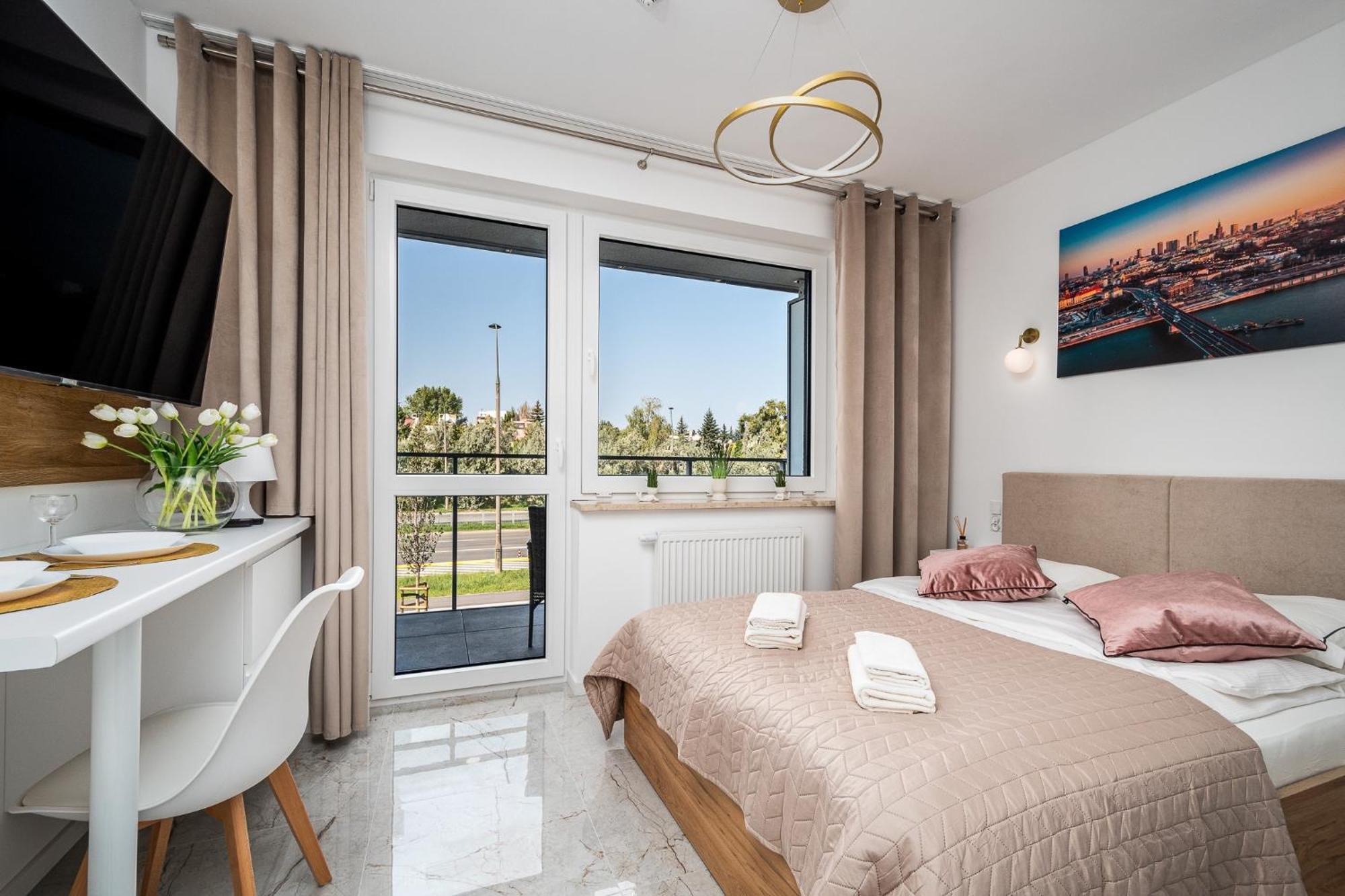Pileckiego 59 Free Parking By Perfect Apart Warsaw Bilik gambar